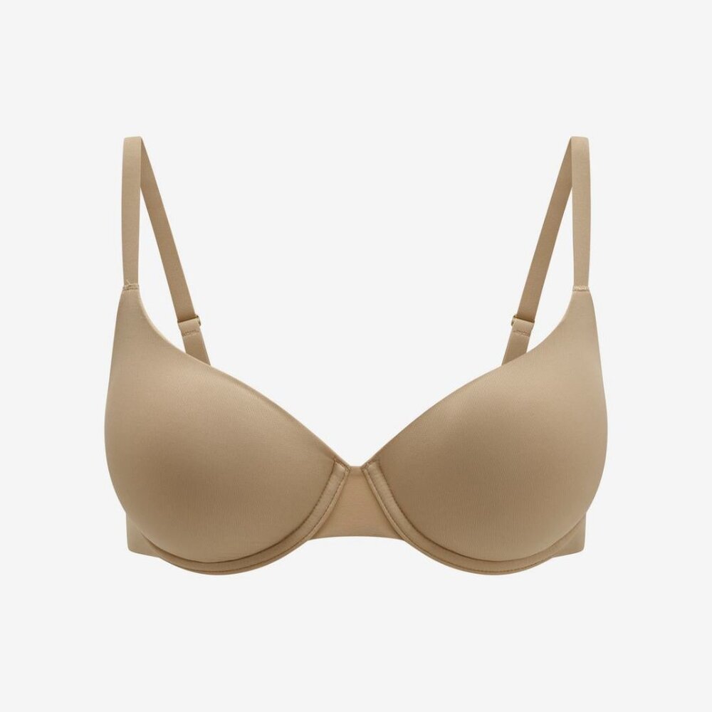 ThirdLove ComfortStretch Back Smoothing T-Shirt Bra Size 38Ftaupe / 40B